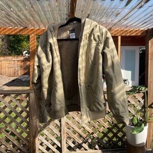 Patagonia fleece lined jacket